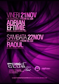 Adrian Eftimie, Raoul, Posh Club, poster design by Alex Tass