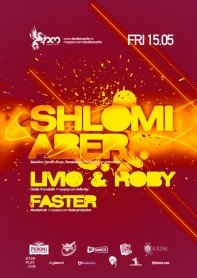 Shlomi Aber, BeAsOne, Cocoon, Livio and Roby, Studio Martin, poster design by Alex Tass