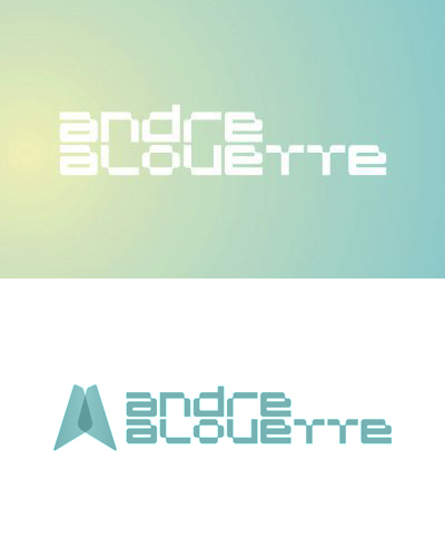 Andre Alouette, electronic music dj and producer logo design