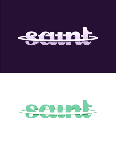 dj saint, electronic music dj and producer logo design for sale