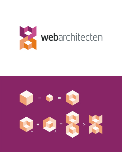 web architecten, web design studio logo design