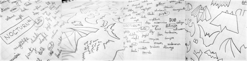 Alex Tass, logo design process, sketches, wordmap Alex Tass, logo design process, sketches, wordmap