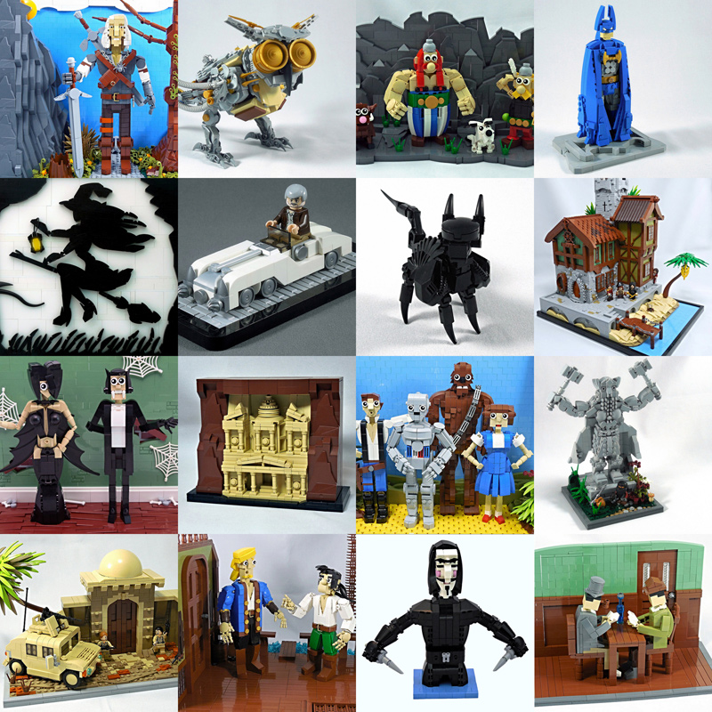 LEGO MOCs by vitreolum - Letranger Absurde