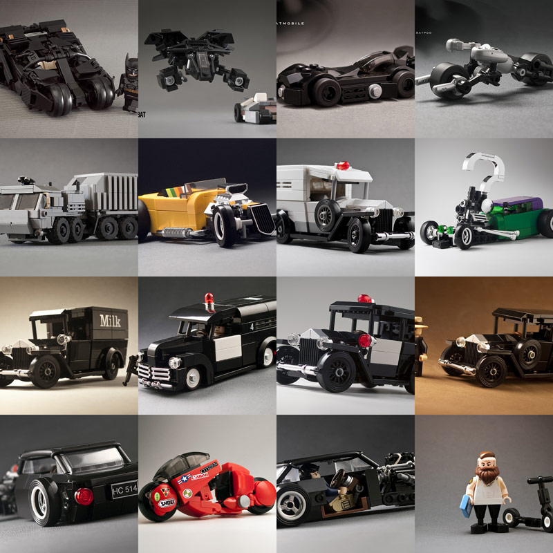 LEGO cars MOCs by _Tiler Calin