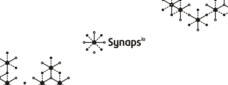 Synaps io abstract modern dandelion flower logo design by alex tass