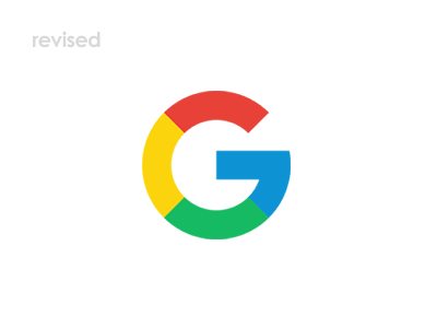Google g mark symbol icon rebrand redesign 2015 revised by alex tass