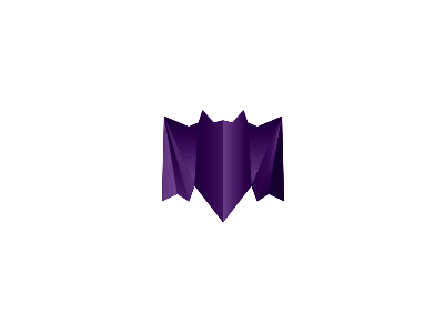 Alex Tass bat logo design symbol gif animation