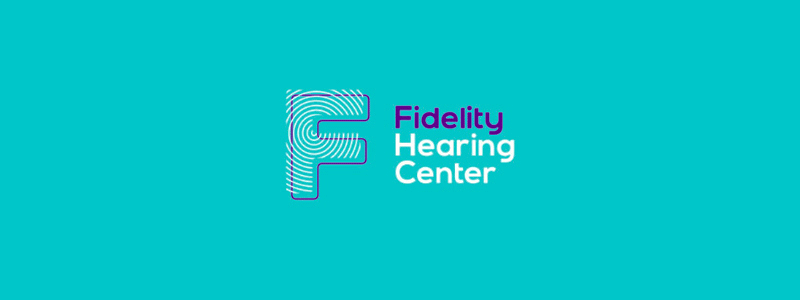 Fidelity hearing center logo design by Alex Tass