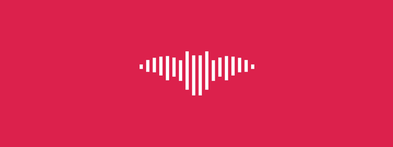 music sound wave bat logo design symbol by Alex Tass