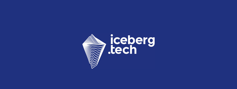 Iceberg tech logo design by Alex Tass