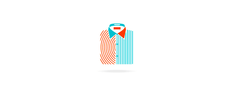 Sport shirt icon logo design symbol by Alex Tass