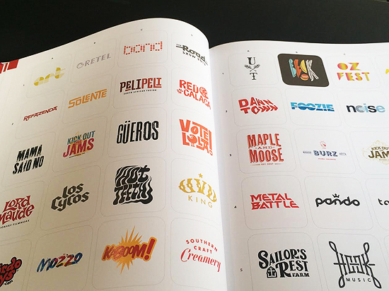 Bond and Bubble logo designs by Alex Tass featured in LogoLounge 9 Logo Lounge book