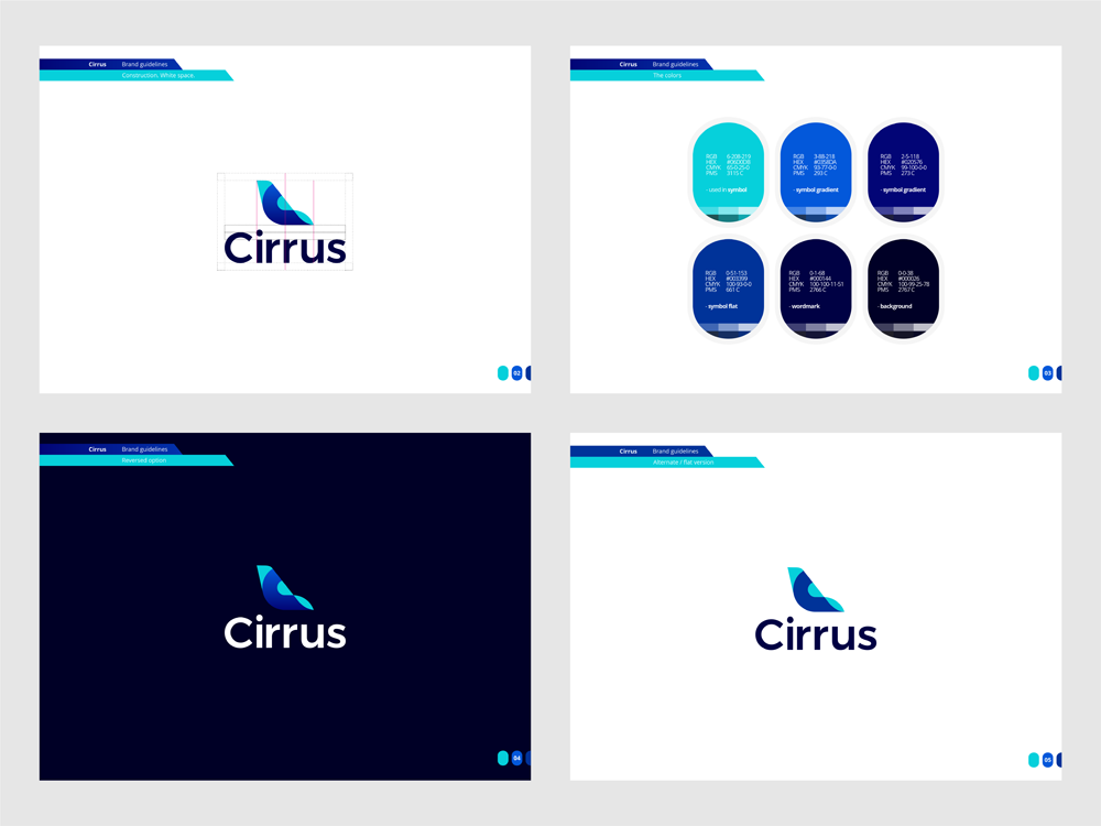 Cirrus brand manual guidelines for flights ticketing ai 2 by Alex Tass