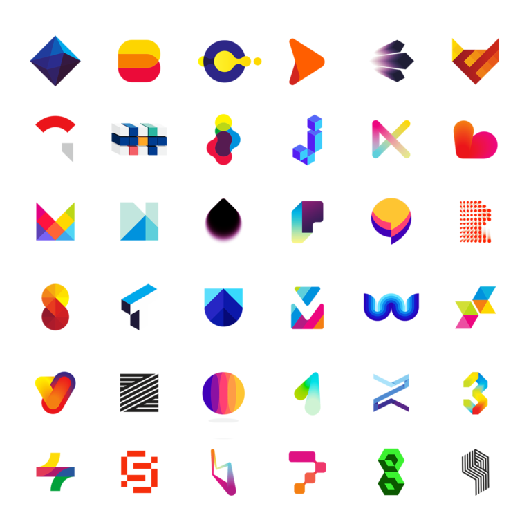 LOGO Alphabet: A - Z letter mark logos & monograms collection - Alex Tass