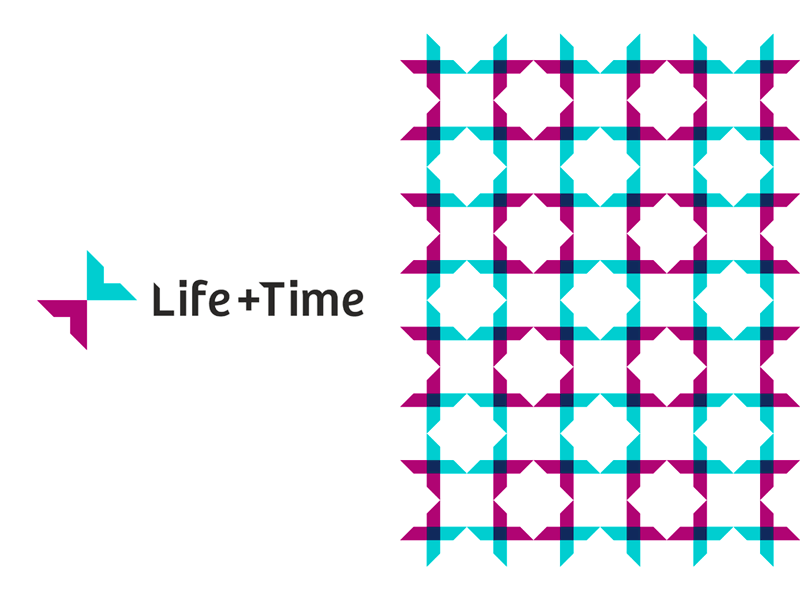 Life + Time, management app logo design, L + T monogram by Alex Tass