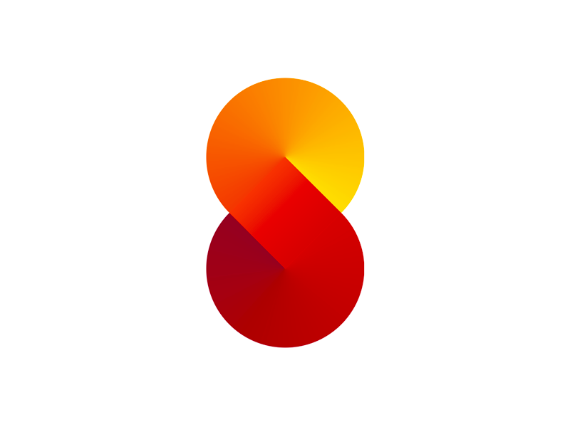 S loop infinite learning infinity logo design symbol by Alex Tass