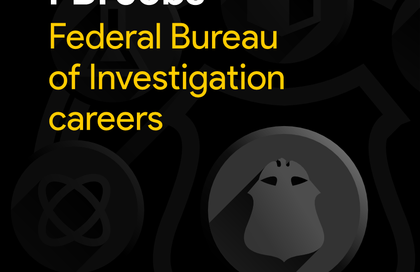 FBI Jobs Careers icons set design by Alex Tass