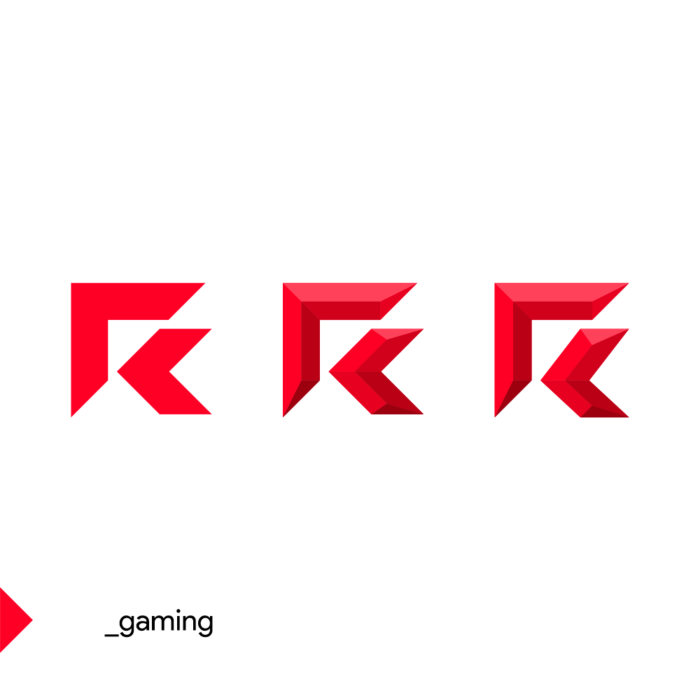 Red by AMD gaming division computer manufacturer technology developer logo design by Alex Tass