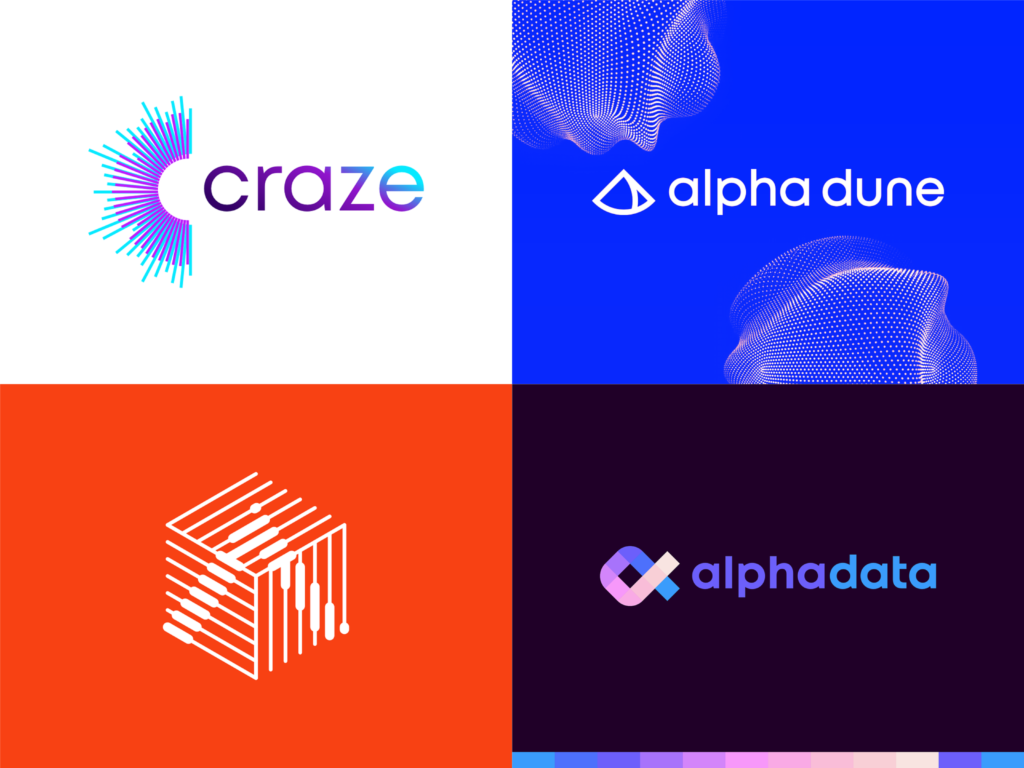 2023 most popular dribbble logo design projects by Alex Tass 2