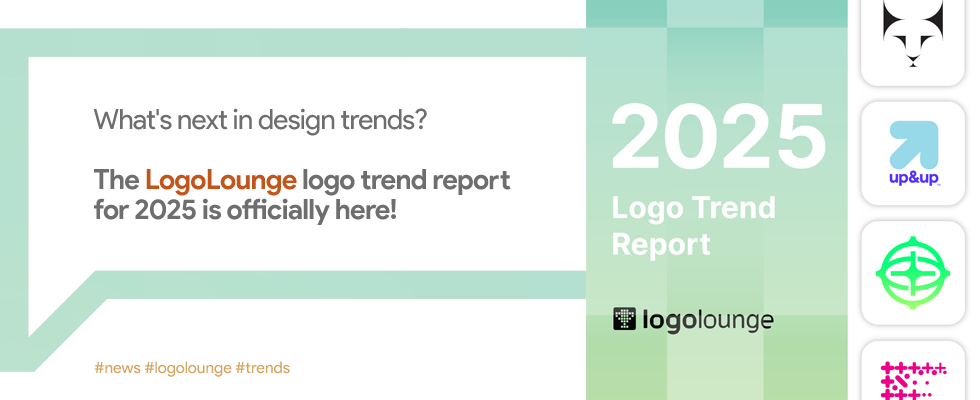 LogoLounge 2025 logo trend report