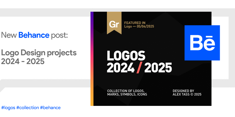 Logo design projects 2024 2025 Behance