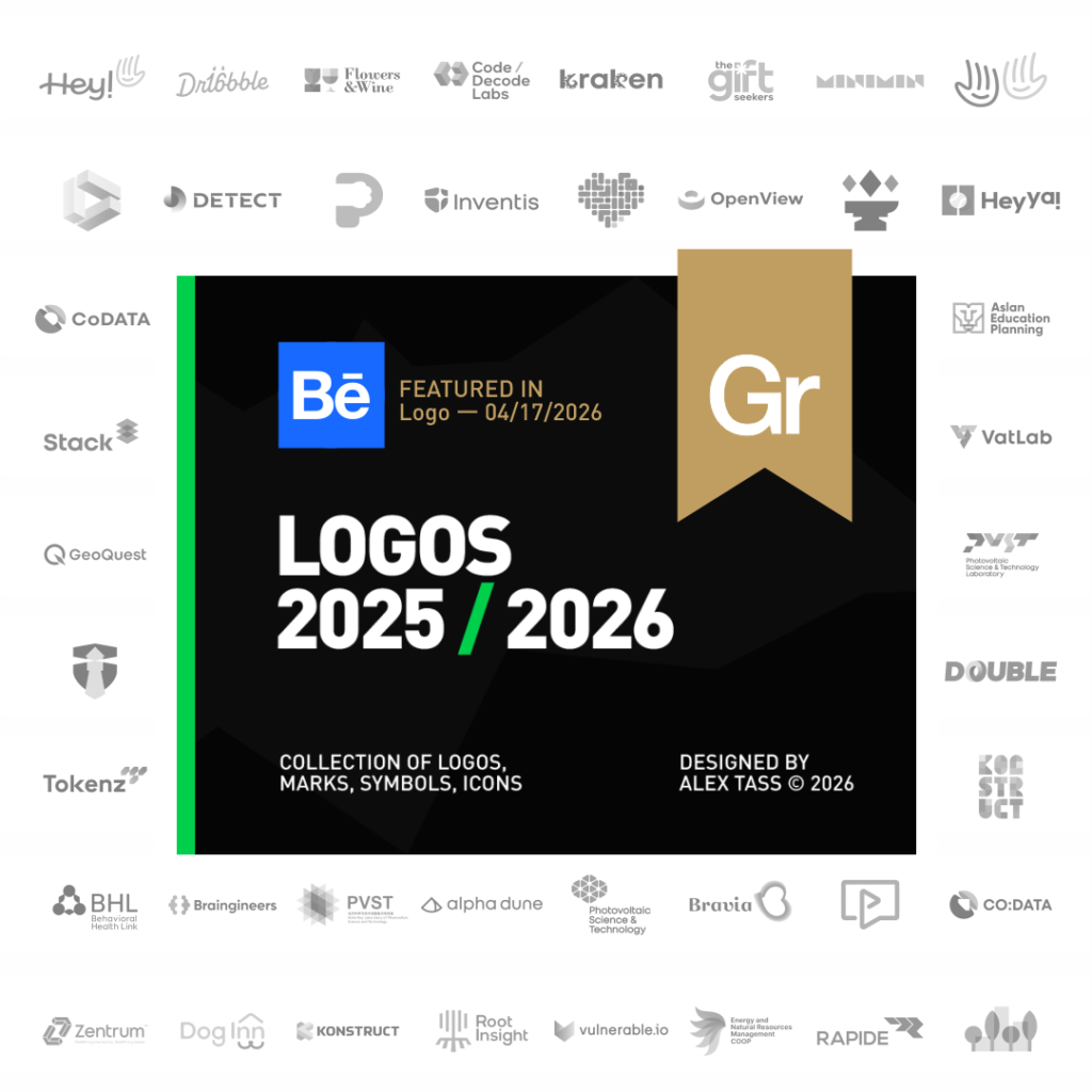 Logo design projects, 2025 - 2026 - Alex Tass