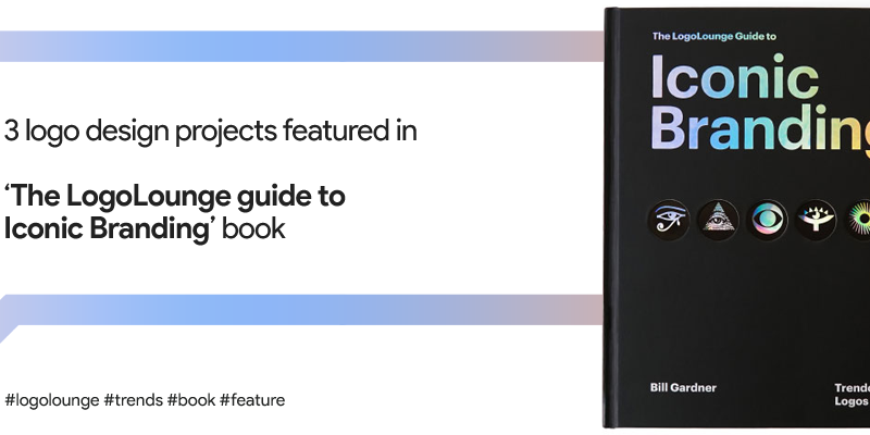 The Logolounge guide to Iconic Branding book feature logo designer Alex Tass